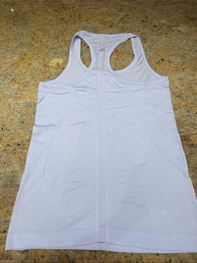 lululemon athletica White Racerback Active Tank